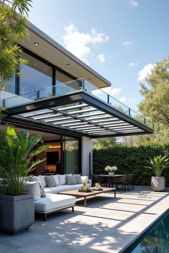 transparent climate controlled architecture