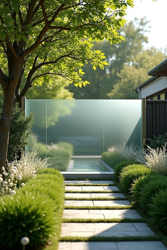 transparent garden barrier solutions
