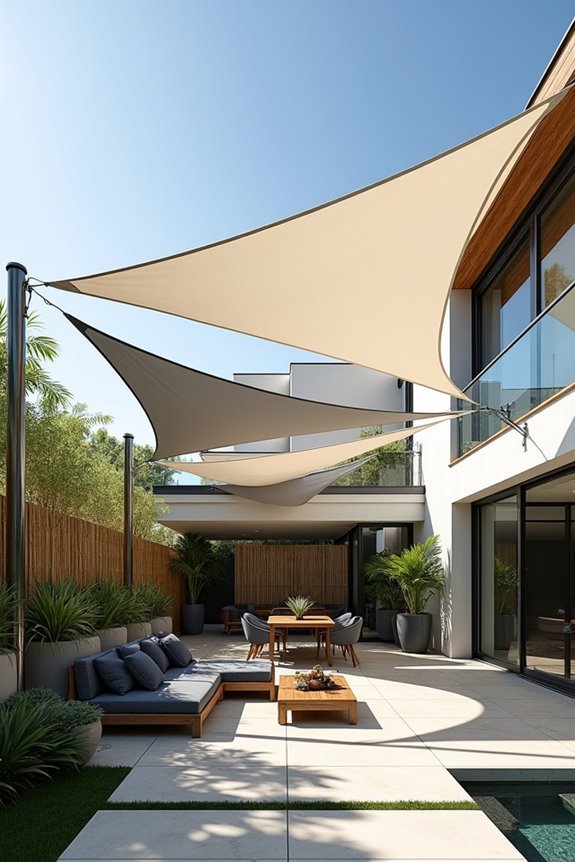 triangular canopy wind resistance