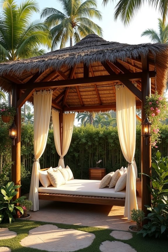 tropical ambience with shade