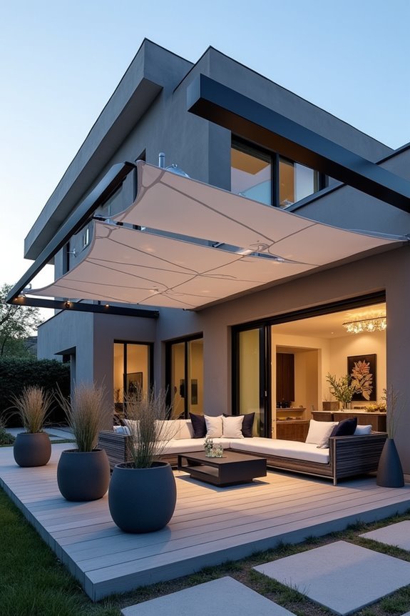 unobstructed cantilevered shade solutions