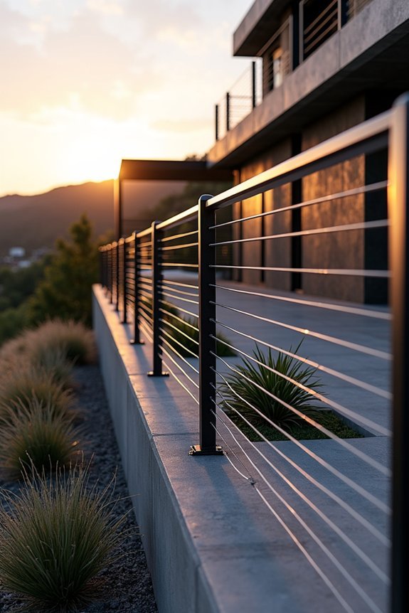 unobstructed safety railing solutions