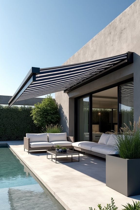 versatile retractable awning systems