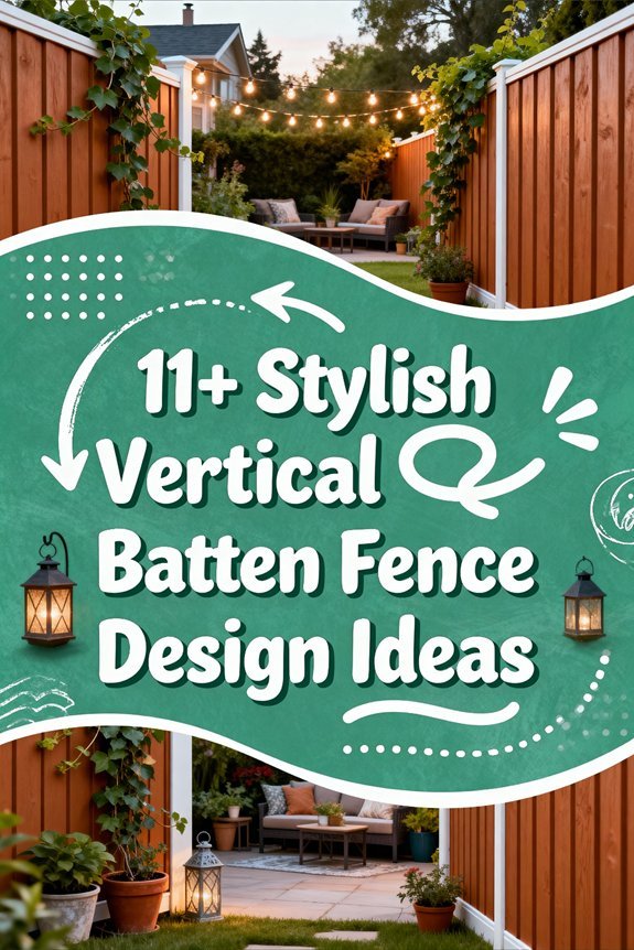 Read more about the article 11+ Stylish Vertical Batten Fence Design Ideas