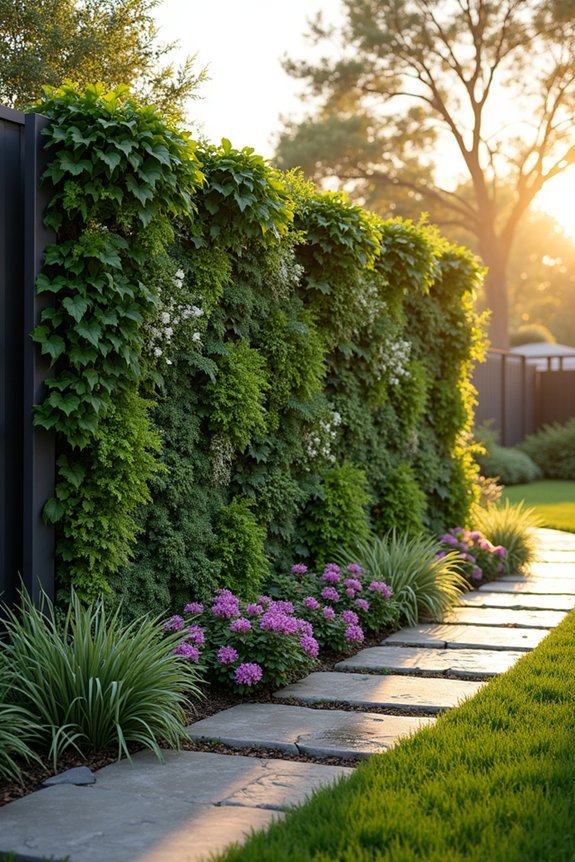 vertical ecosystems with irrigation