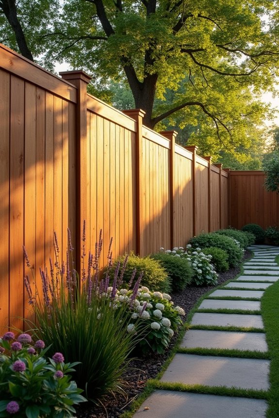 vertical fencing aesthetic benefits