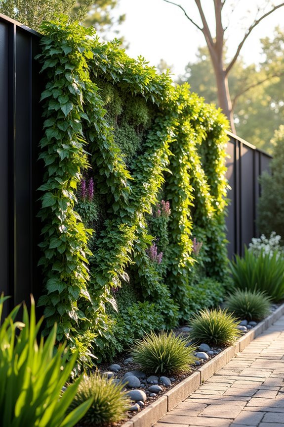 vertical garden plant selection