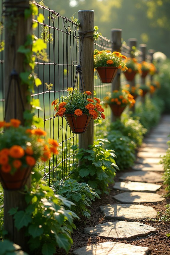 vertical garden protective barriers