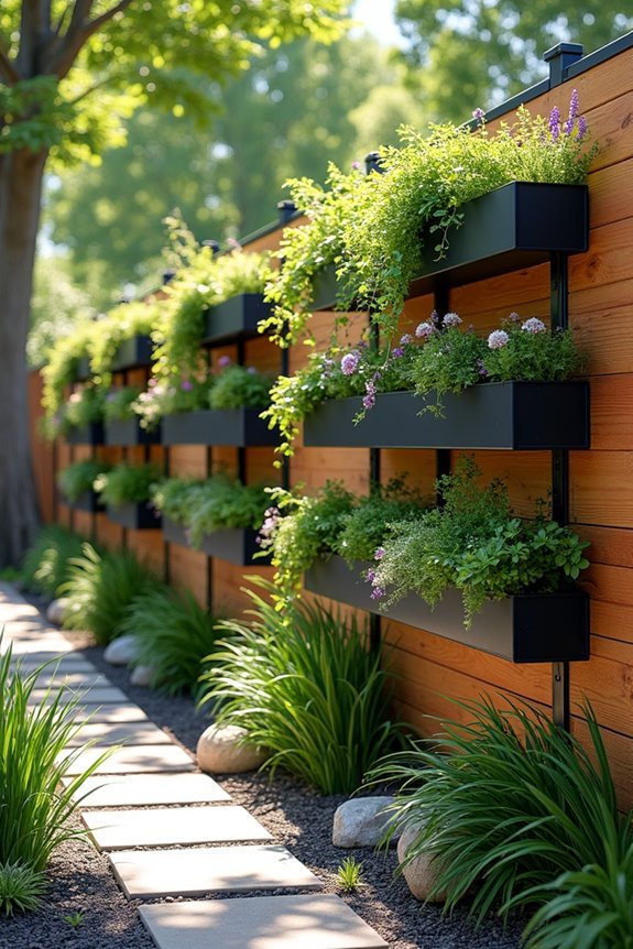 vertical gardening wall integration