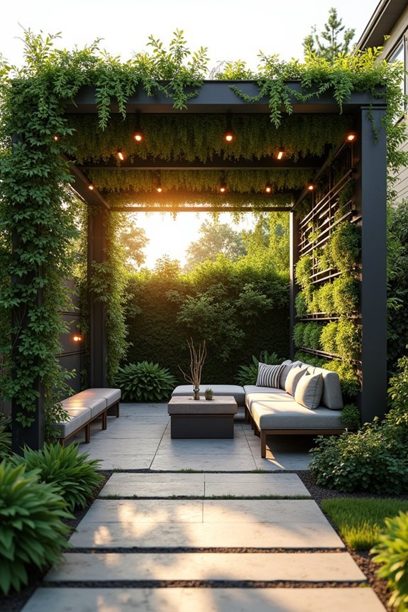 vertical living wall integration