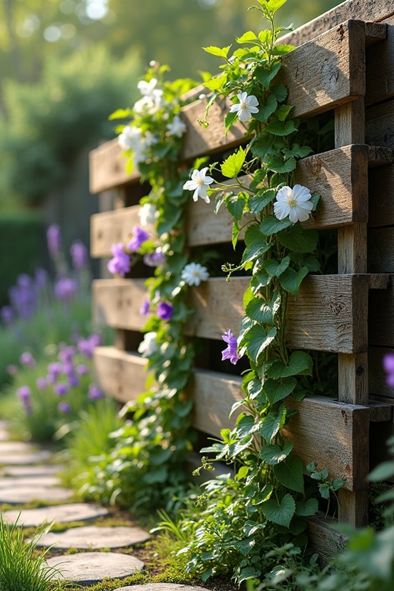 vertical support for plants