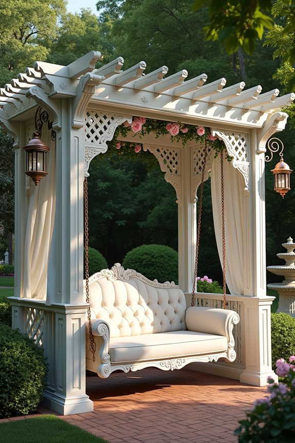 victorian architectural swing design