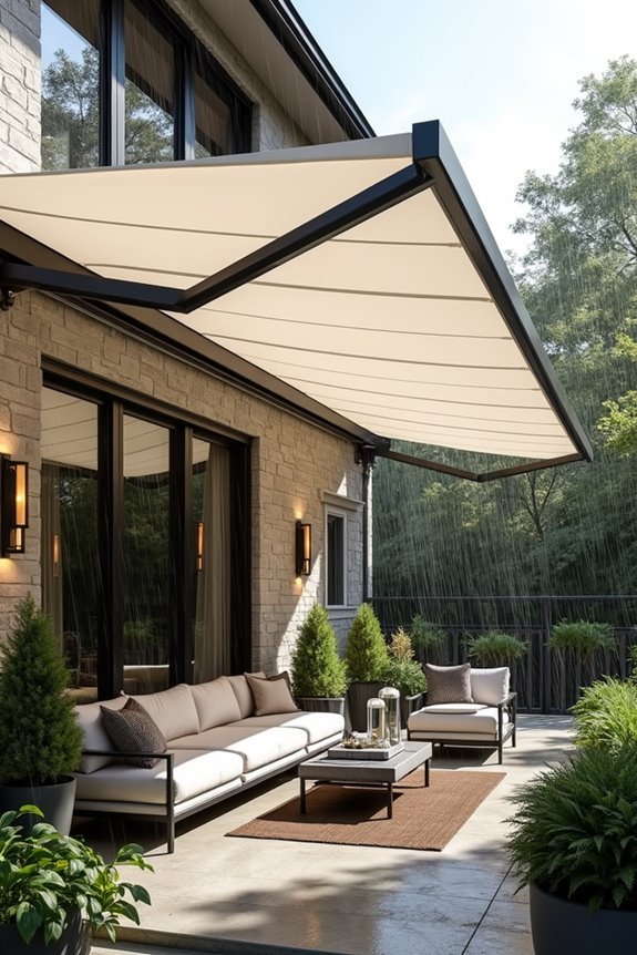 waterproof vinyl awning solutions