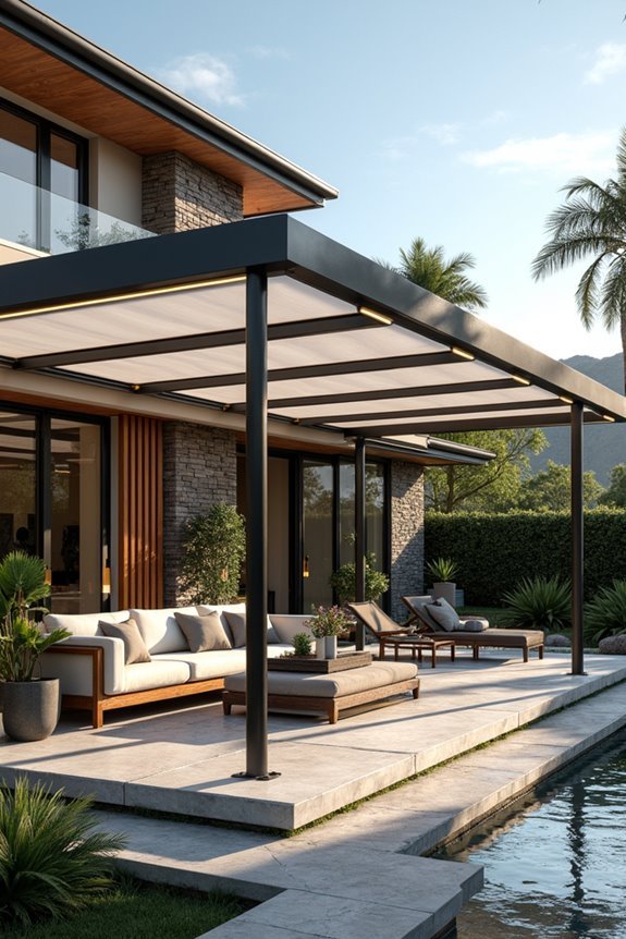 weatherproof lightweight polycarbonate roofing