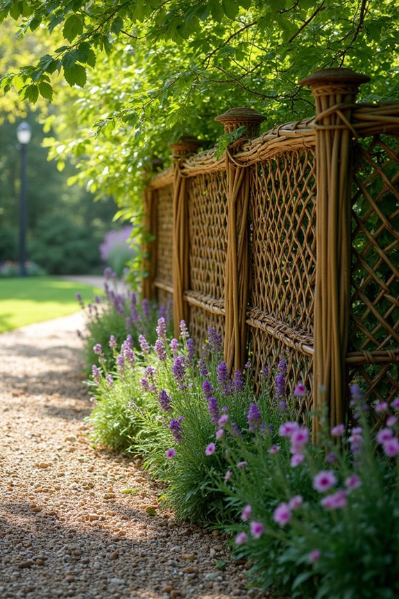 willow fence construction techniques