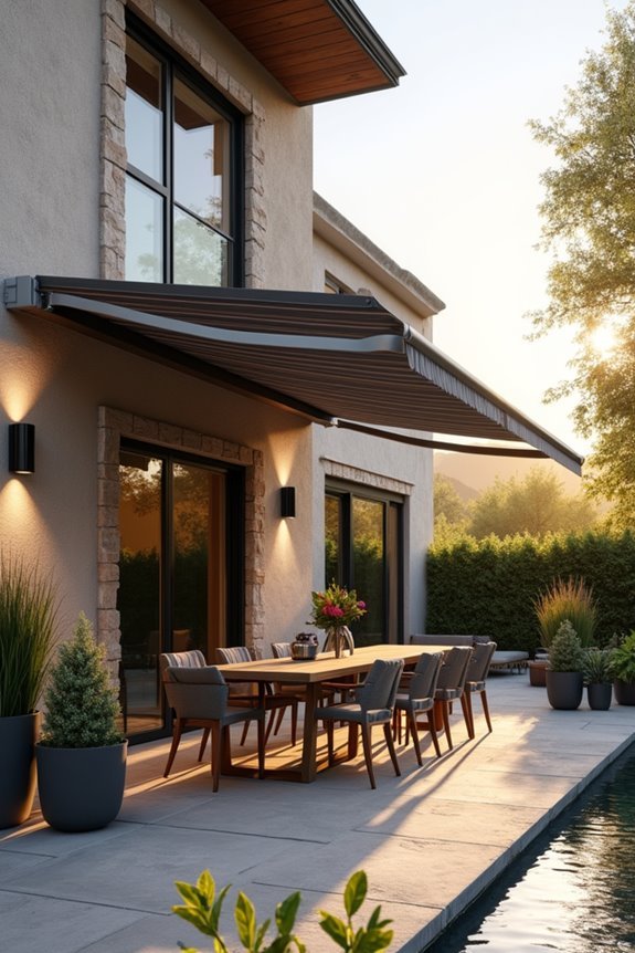 wireless retractable awning control